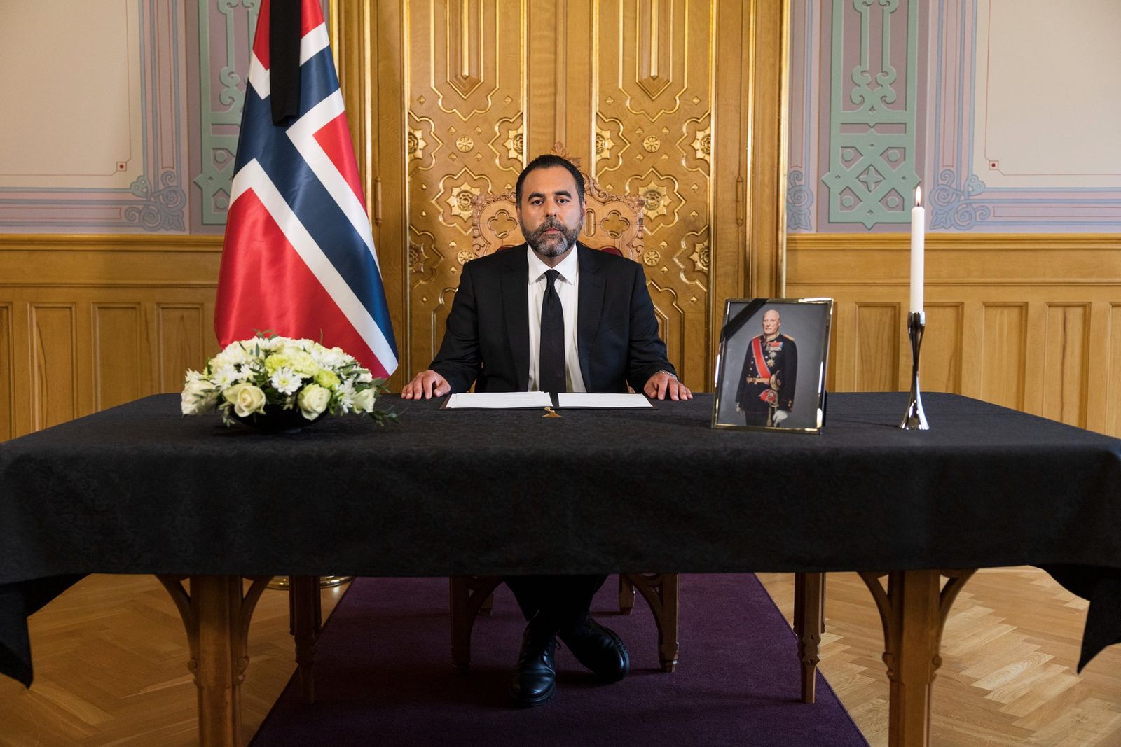 Stortingspresident Masud Gharahkhani. Foto: Peter Mydske/Stortinget
