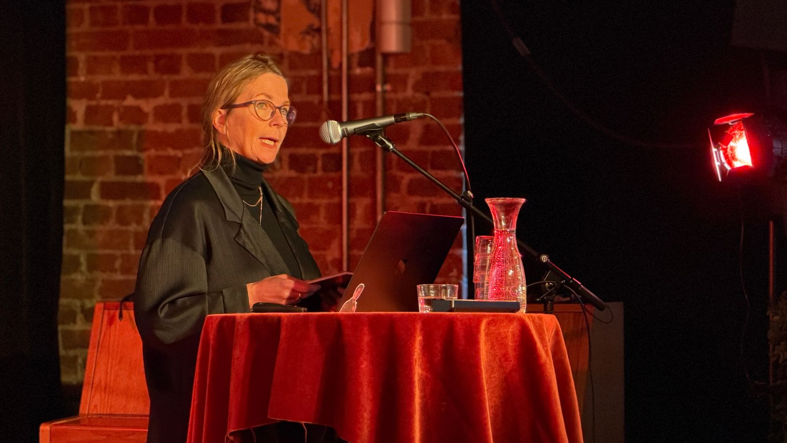 Statssekretær Trude Storheim (Ap) presenterte regjeringens veikart for kreativ næring og den nye kulturloven under Drammens første Kulturnæringsdag.