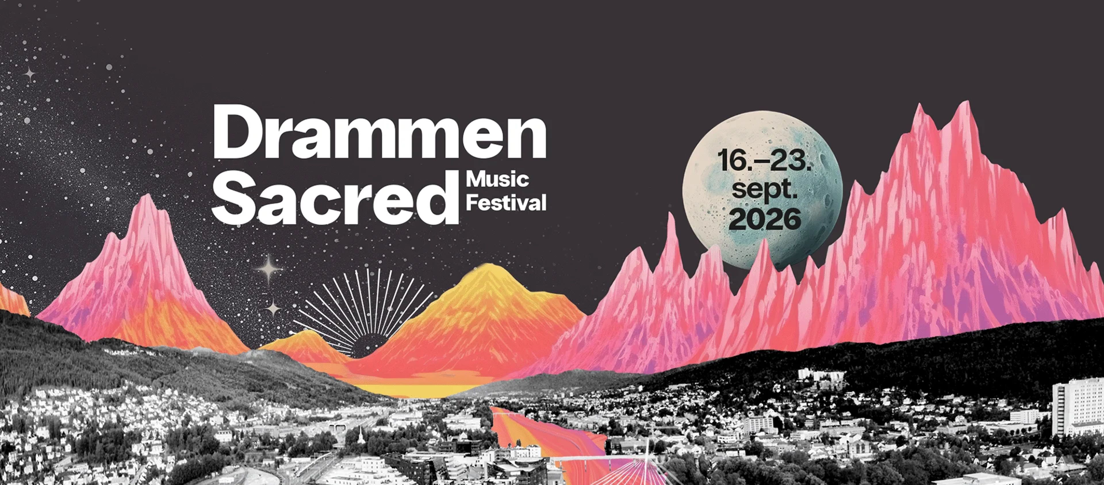 Banner Drammen Sacred Music Festival 2026