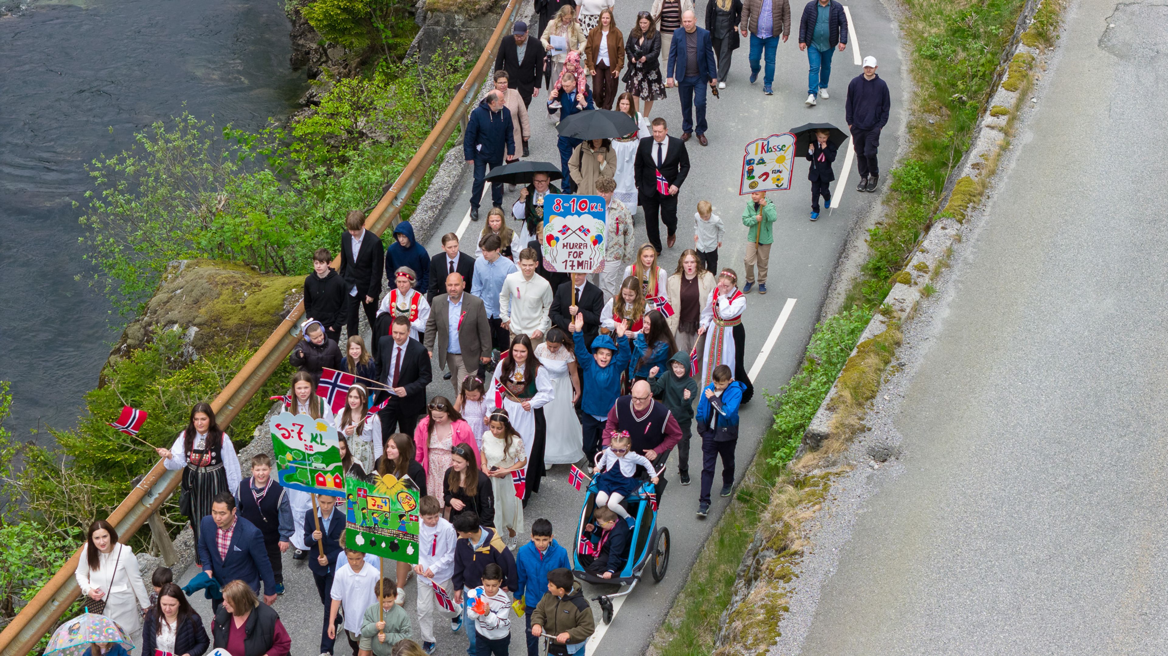 Noen av de 397 innbyggerne i Modalen. 