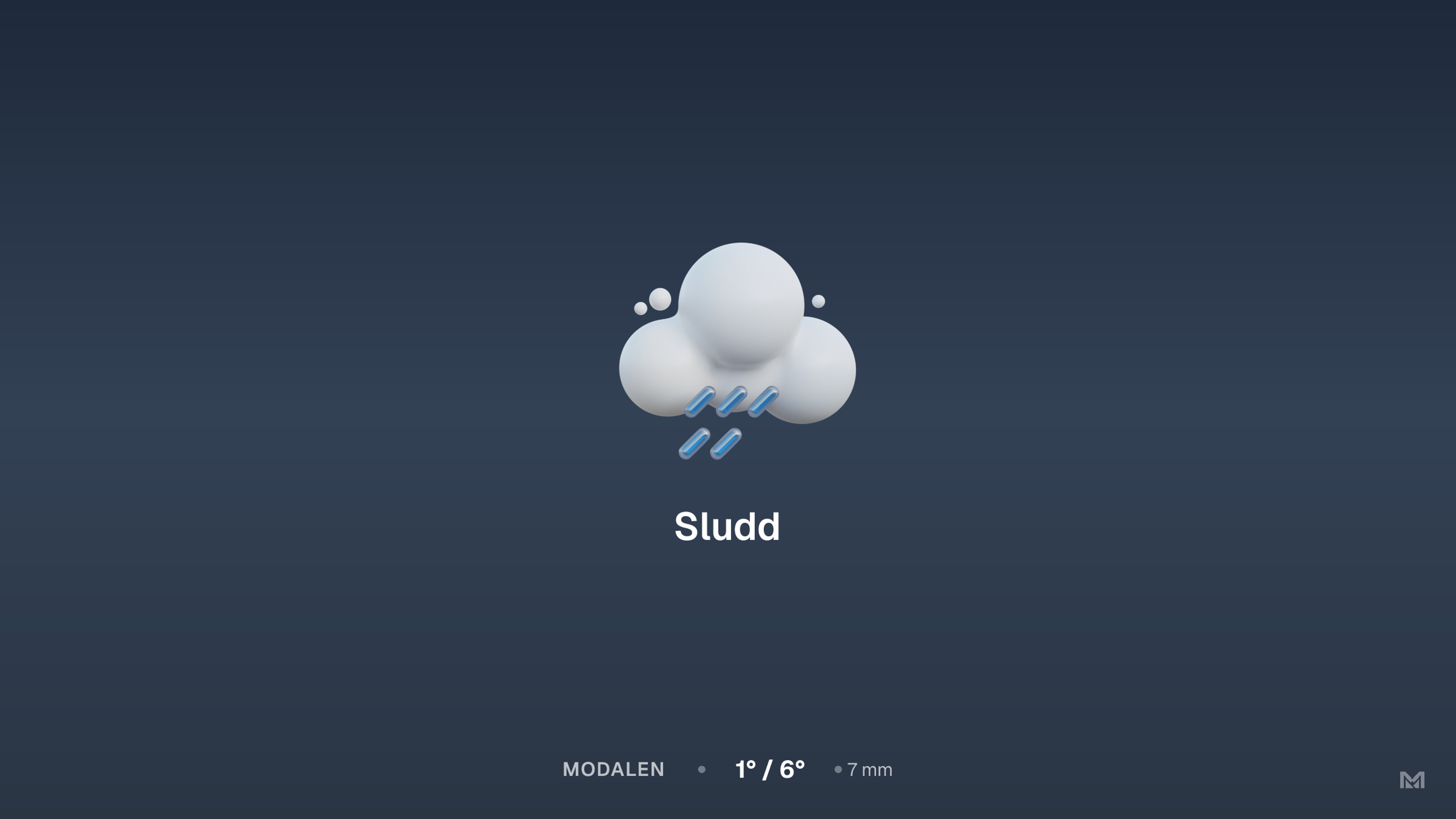 Sludd og 1,4 grader: Tirsdag byr på vinterlig overraskelse